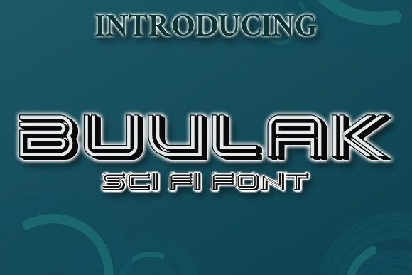 Buvlak: A 3D Display Font for Modern Web Design