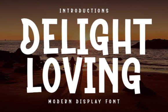 Delight Loving: A Simple Handwritten Font for Crafters and Designers