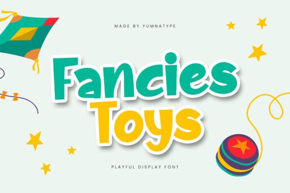Fancies Toys: A Bold Display Font for Web Designers