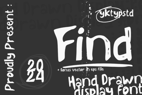 Find: A Display Font for Standout Branding and Creative Design