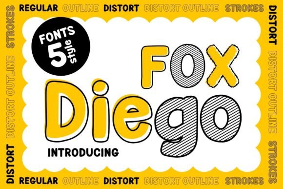 Fox Diego: A Playful Font for Creative Handmade Projects