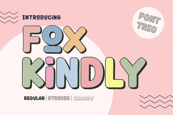 Fox Kindly: A Playful Display Font for Creative Branding