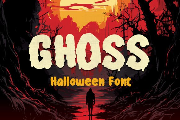 Ghoss: A Display Font for Spooky Elegance