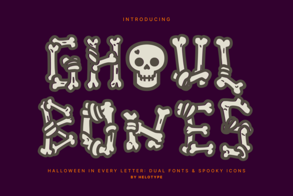 Ghoul Bones: A Spooky Font for Crafting Halloween Magic