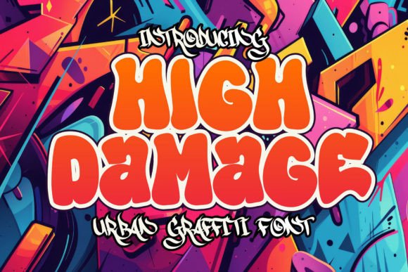 High Damage: A Font That Adds Edge to Your Creative Projects