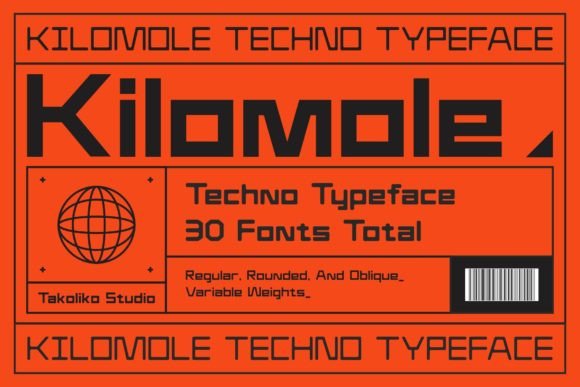 Kilomole: A Modern Typographic Powerhouse for Creative Makers