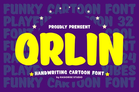 Orlin: A Handwritten Font for Creative Crafters and Printables