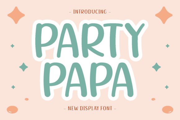 Party Papa: A Font for Editorial Elegance and Creative Freedom