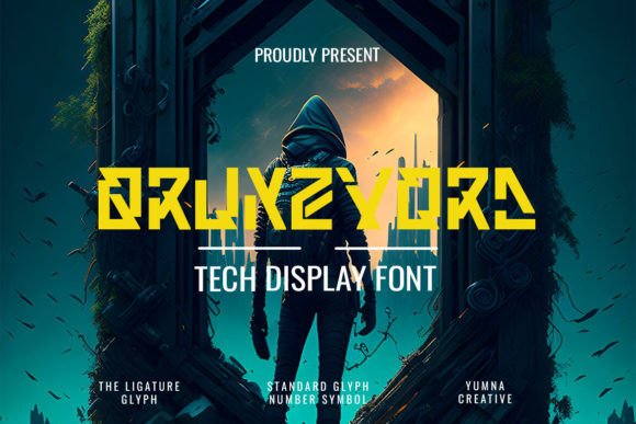 Qrunzvord: The Modern Font for Tech-Driven Design