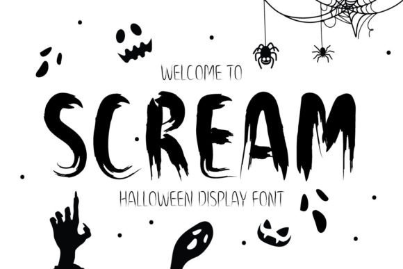Scream: The Ultimate Halloween Display Font for Web Design