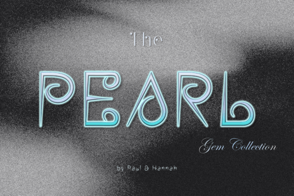 The Pearl: A Display Font for Spiritual Branding and Visual Impact