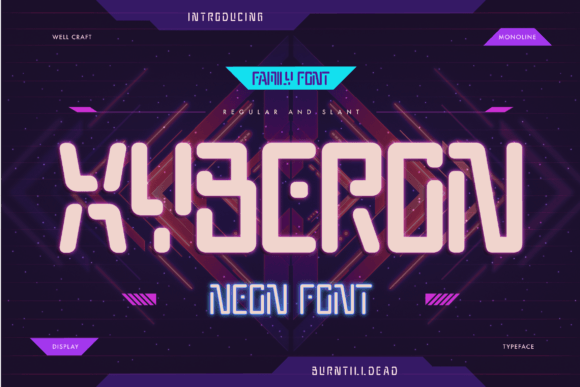 Xyberon: A Font That Elevates Your Brand with Modern Sophistication